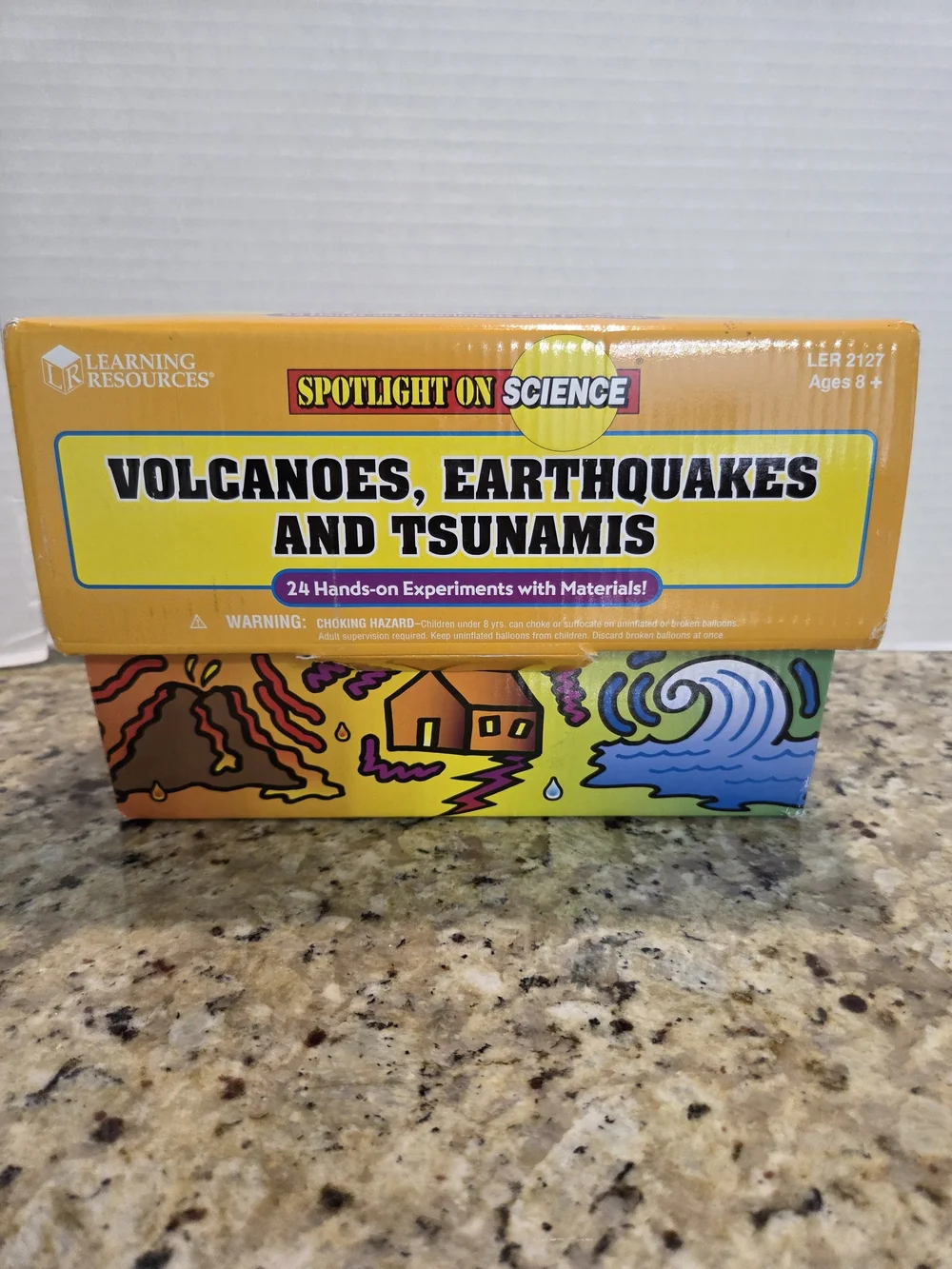 Learning Resources Spotlight on Science Volcanos Weather 24 Experiments Age 8+
